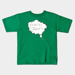 Frantic Thoughts Podcast Logo Kids T-Shirt